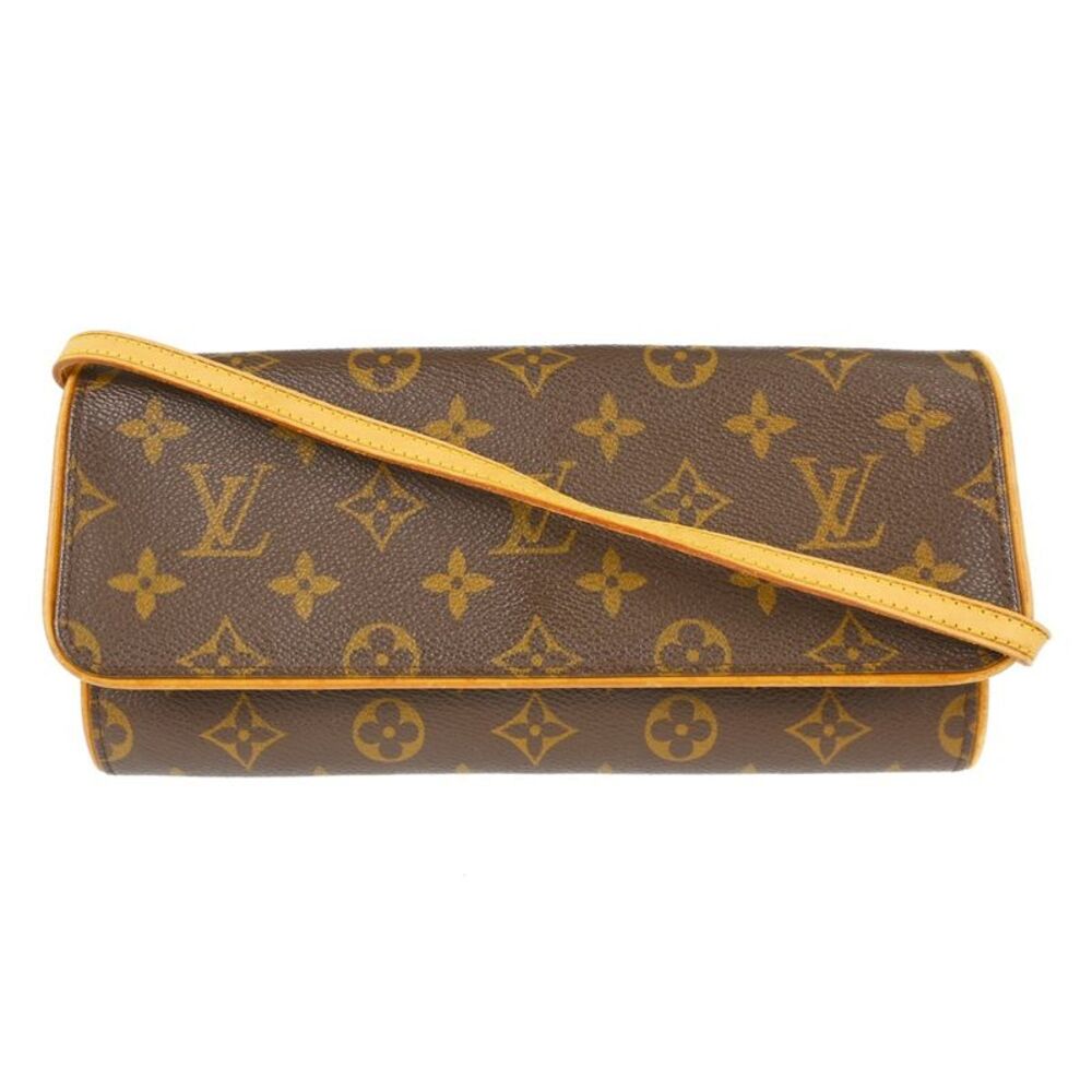 Louis Vuitton Twin Monogram Canvas Brown Canvas Handbag